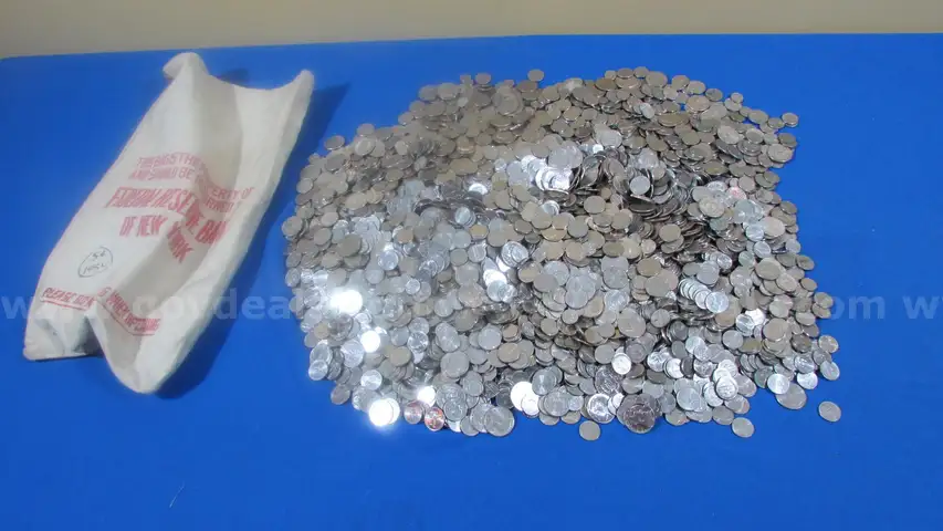 Lot of US Coins (61.6 lbs)