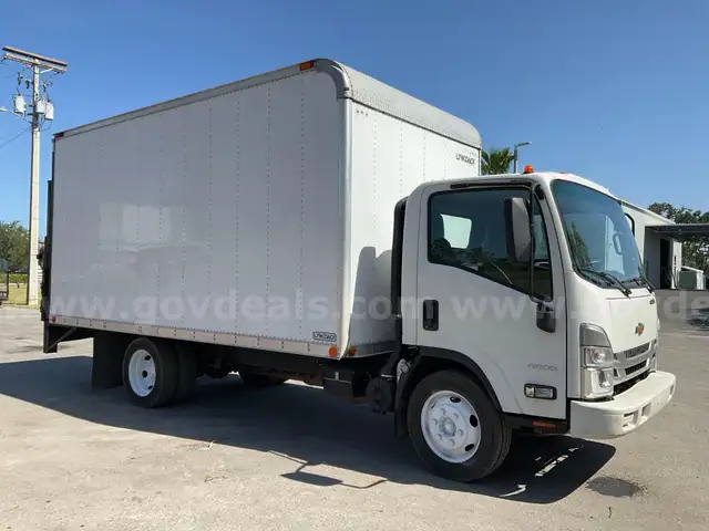 2023 CHEVROLET CHASSIS 4500 BOX TRUCK W/ LIFT GATE, BOX APPROX 16FT