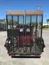 2019 TORO DINGO TX427 STAND UP NARROW TRACK LOADER W/ 2019 PRATT TRAILER