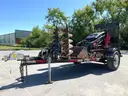 2019 TORO DINGO TX427 STAND UP NARROW TRACK LOADER W/ 2019 PRATT TRAILER