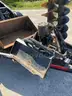 2019 TORO DINGO TX427 STAND UP NARROW TRACK LOADER W/ 2019 PRATT TRAILER