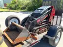 2019 TORO DINGO TX427 STAND UP NARROW TRACK LOADER W/ 2019 PRATT TRAILER