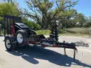 2019 TORO DINGO TX427 STAND UP NARROW TRACK LOADER W/ 2019 PRATT TRAILER
