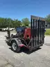 2019 TORO DINGO TX427 STAND UP NARROW TRACK LOADER W/ 2019 PRATT TRAILER MODEL CP0407