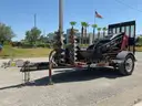 2019 TORO DINGO TX427 STAND UP NARROW TRACK LOADER W/ 2019 PRATT TRAILER MODEL CP0407