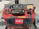 2019 TORO DINGO TX427 STAND UP NARROW TRACK LOADER W/ 2019 PRATT TRAILER MODEL CP0407