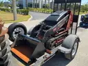 2019 TORO DINGO TX427 STAND UP NARROW TRACK LOADER W/ 2019 PRATT TRAILER MODEL CP0407