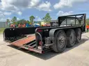 2004 TRIPLE AXEL GOOSENECK  TRAILER, GVWR 24,000LBS