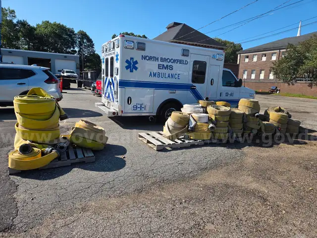 A Lot of Fire Hoses