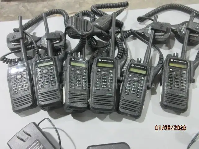 Lot of 6 Motorola XPR 6550 Radios