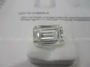 6.12 Carat Emerald Cut  Lab Diamond w/IGI Report