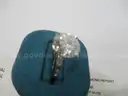 Platinum Ring with 5.70carat Round Brilliant Lab Diamond w/IGI Report Size 6