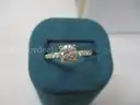 14k WG 0.98carat Diamond GIA Artcarved Engagement Ring 1.34ctw 3.2g  Size 6.5