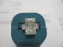11.01 carat lab Grown Diamond in Platinum Engagement Ring, Size 7 IGI Certified