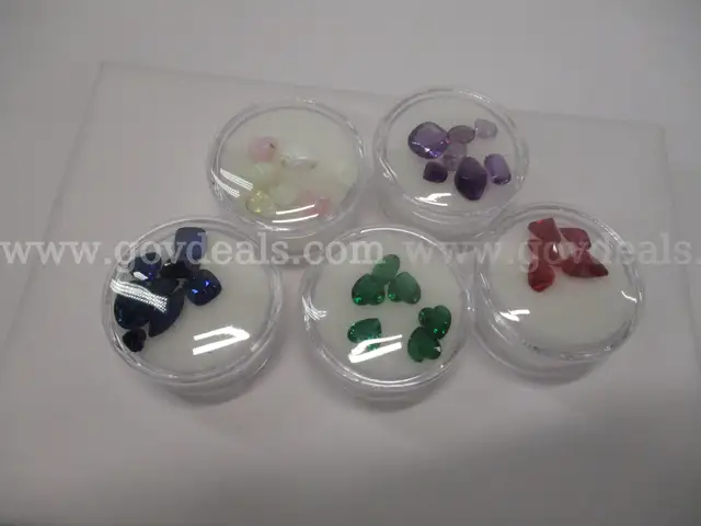Lot Of Gems - Assorted Colors and Shapes, Gem Status Not Authenticated.