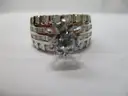 14k WG Ring w/ 1.27 carat Round Brilliant Cut Lab Diamond with IGI Report