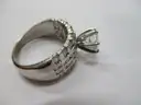 14k WG Ring w/ 1.27 carat Round Brilliant Cut Lab Diamond with IGI Report
