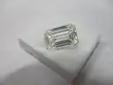 2.81 carat Emerald Cut Lab Grown Diamond