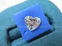 1.56 carat Heart Brilliant Cut Lab Diamond with IGI Report