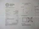 1.56 carat Princess Brilliant Cut Lab Diamond with IGI Report