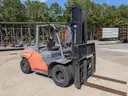 2014 Toyota 8FD60U Solid Pneumatic Tire Forklift