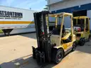 2001 Hyster H50XM Solid Pneumatic Tire Forklift