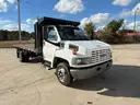 2006 GMC 4500 16 Ft Tilting Hydraulic Flatbed Truck