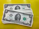 100 CRISP 2017A UNCIRCULATED $2 DOLLAR BILLS IN SEQUENTIAL ORDER FREE SHIPPING (USA ONLY) L1