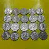(20) ASSORTED DATE SUSAN B ANTHONY CIRCULATED CLAD DOLLAR COINS FAST FREE SHIPPING (USA ONLY)