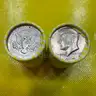 LOT#73 OF (2) UNSEARCHED $10 BANK ROLLS KENNEDY HALF DOLLARS FAST FREE SHIPPING (USA ONLY)