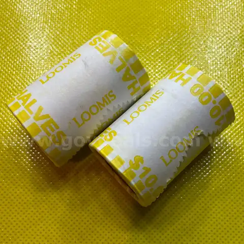 (2) UNSEARCHED $10 BANK ROLLS KENNEDY HALF DOLLARS FREE SHIPPING (USA ONLY)