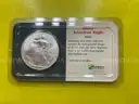 2002 UNCIRCULATED AMERICAN SILVER EAGLE LITTLETON 1OZ ASE DOLLAR FREE SHIPPING (USA ONLY)