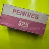FULL 50 ROLL SEALED LOOMIS BOX LINCOLN PENNIES UNSEARCHED FREE SHIPPING (USA ONLY)