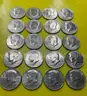 (20) 1776-1976 BICENTENNIAL CIRCULATED CLAD KENNEDY HALF DOLLARS FREE SHIPPING (USA ONLY) L2