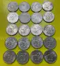 (20) ASSORTED DATE SUSAN B ANTHONY CIRCULATED CLAD DOLLAR COINS FREE SHIPPING (USA ONLY)L2