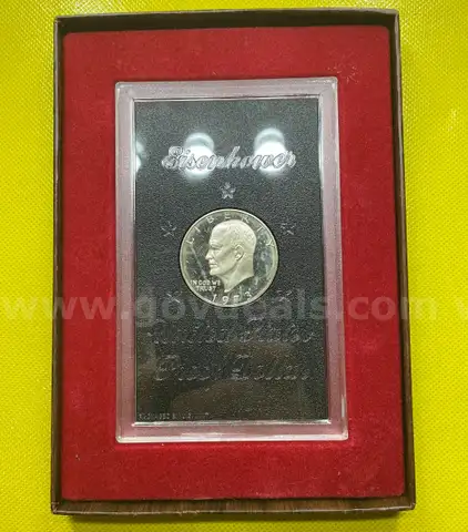1973-S (40%) SILVER PROOF IKE DOLLAR FREE SHIPPING (USA ONLY)