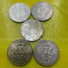 (5) 1964 90% SILVER  KENNEDY HALF DOLLARS FREE SHIPPING (USA ONLY) L2