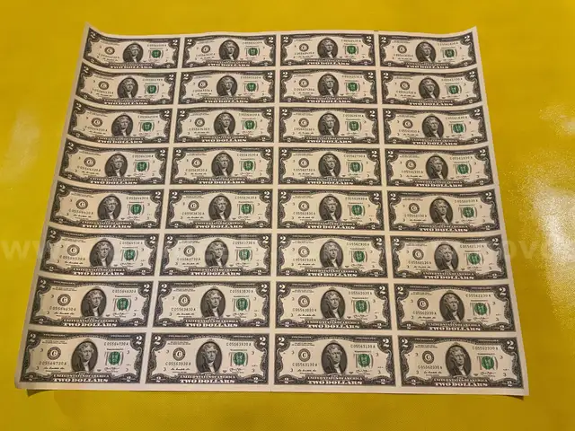 2013 $2 BILL GENUINE UNCUT 32 NOTE SHEET FORT WORTH TEXAS UNCIRCULATED FREE SHIPPING (USA ONLY) L3