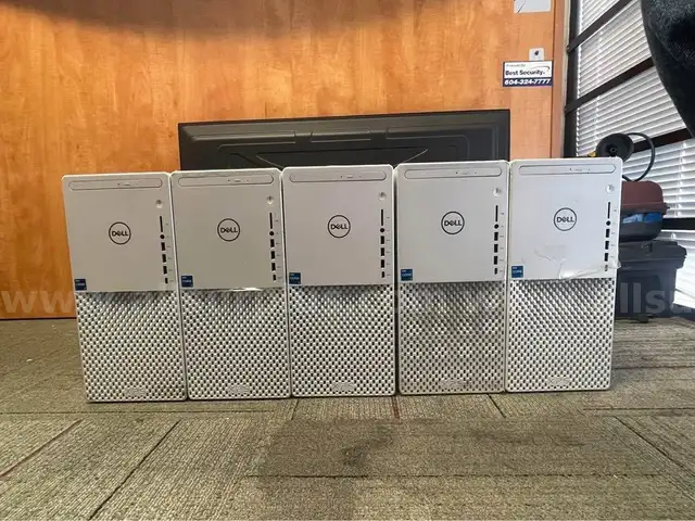 Lot Dell XPS 8940 i5 11th Gen Desktop - 5 Pieces