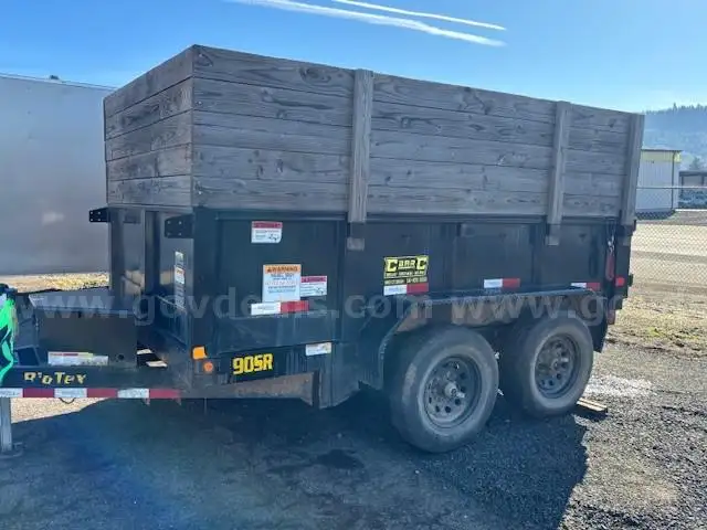 2021 Big Tex Dump Trailer and Water Tanks