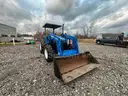 New holland tn55 4x4 loader tractor
