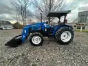 New holland tn55 4x4 loader tractor