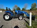 2003 new holland tc40da hydrostatic 4x4 loader tractor
