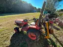 Kubota Tractor B1750 with sickle attachment and  4 Tillers