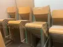 Furniture - Lot of school chairs