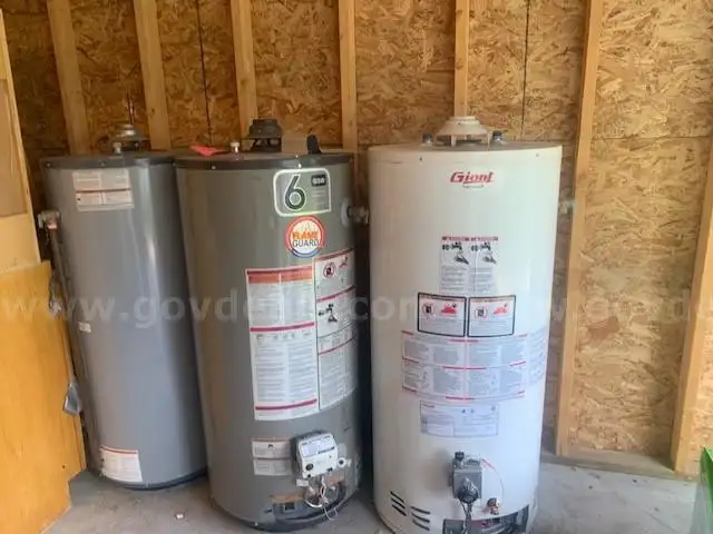 3 Hot Water Tanks