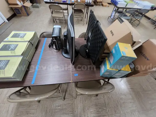 Lot 8 Assorted unused office electronics