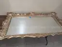 Lot 15. 2' X 4' gilded mirror