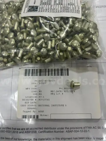 RIVET, SOLID UNIVERSAL HEAD