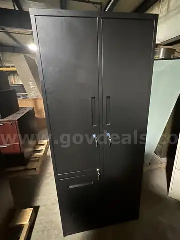 1 - Metal Cabinet with Drawers